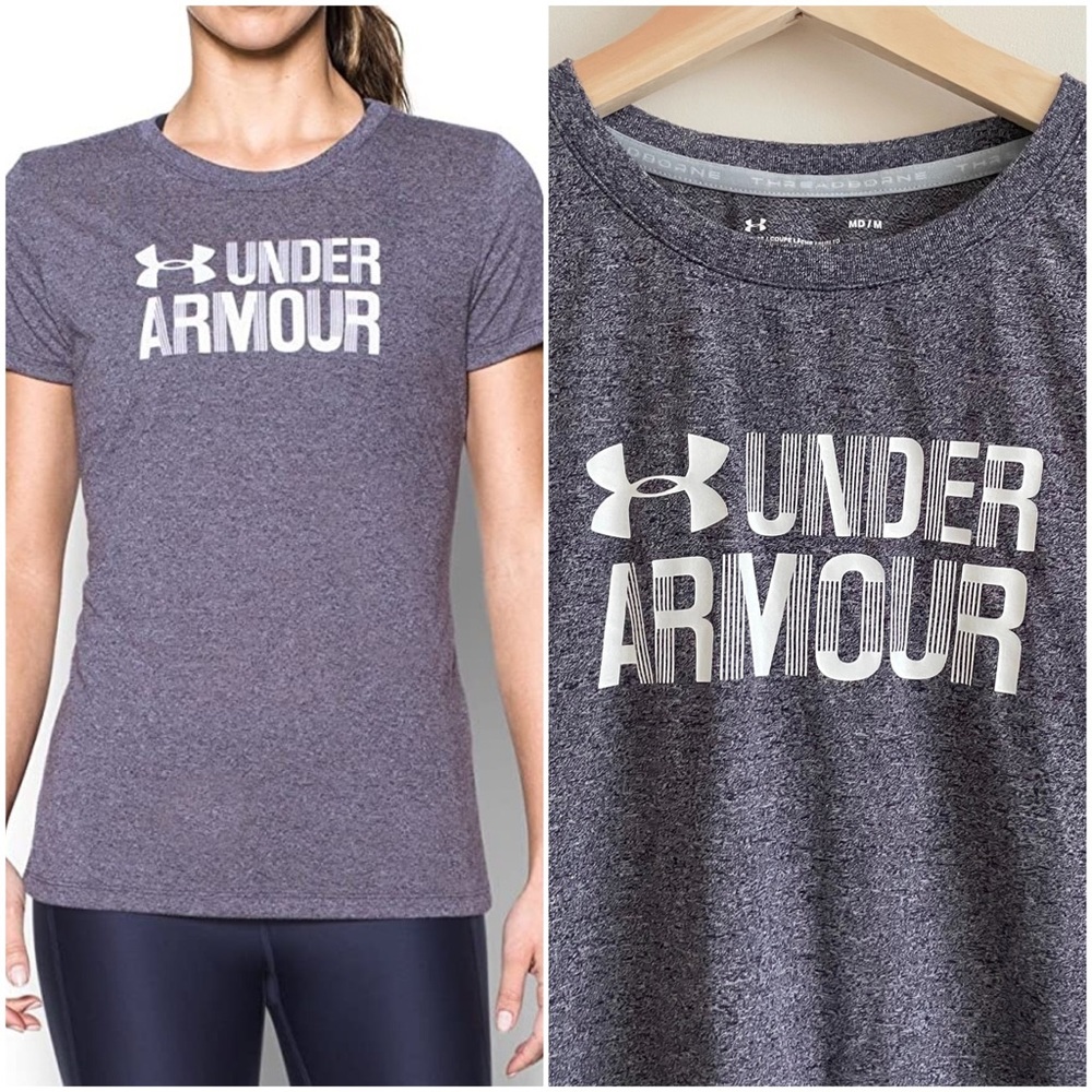 Under Armor Threadborne Twist Graphic Short Sleeve Tee - Picture 1 of 9